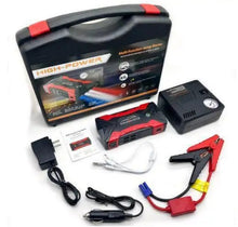 Load image into Gallery viewer, CAR JUMP STARTER + TYRE INFLATOR EMERGENCY KIT_0