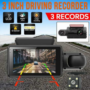 2 Camera G-Sensor Car HD Camera Recorder Dashcam_2