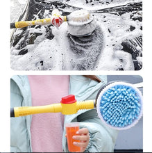 Load image into Gallery viewer, Long Handle Automatic Foaming Water Power Car Wash Brush Chenille Microfiber Car Wash Mop_2
