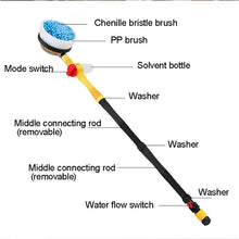 Load image into Gallery viewer, Long Handle Automatic Foaming Water Power Car Wash Brush Chenille Microfiber Car Wash Mop_4
