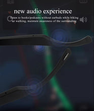 Load image into Gallery viewer, Smart Glasses - Semi-Open Bluetooth Glasses, music, call, voice control sports Sunglasses - Black_3
