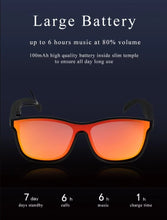Load image into Gallery viewer, Smart Glasses - Semi-Open Bluetooth Glasses, music, call, voice control sports Sunglasses - Black_5
