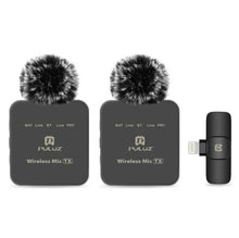 Load image into Gallery viewer, PULUZ Wireless Lavalier Microphone for Mobile Phone - 2 8Pin_0
